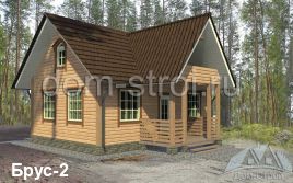 Проекты домов с мансардой балконом и верандой