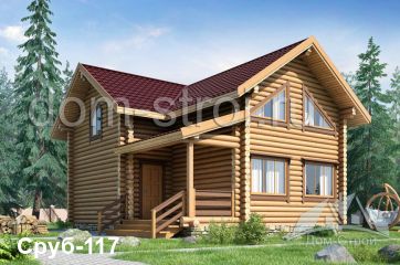 Двухэтажный дом 7х9. 105 м2